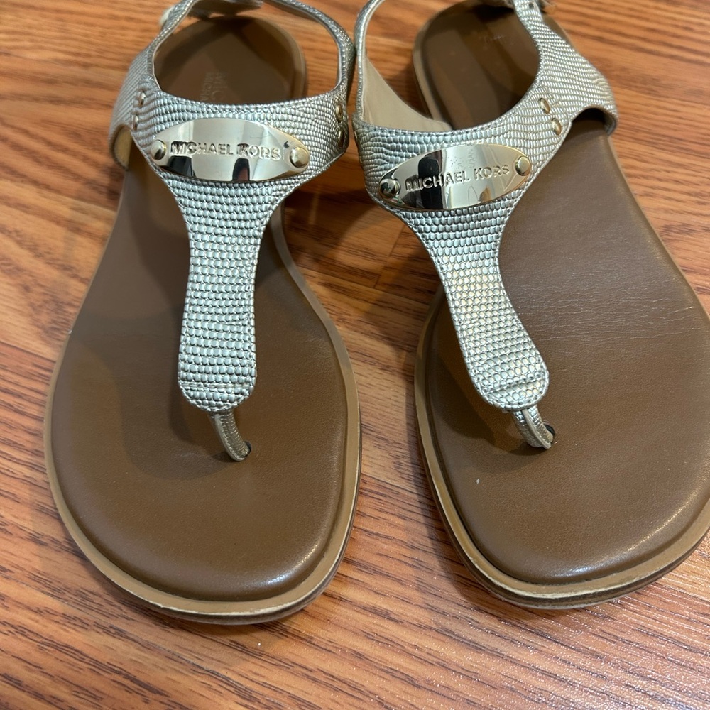 Michael Kors Gold Women's Sandals